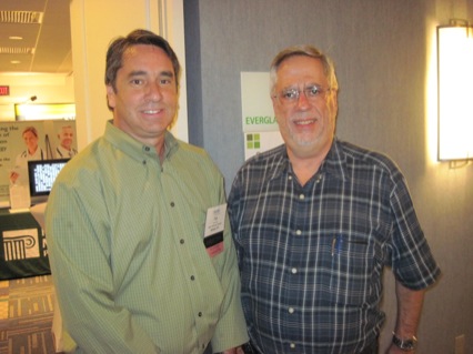 Director Tim Kelly with Presenter Dr. Richard Wild, CMS Region IV